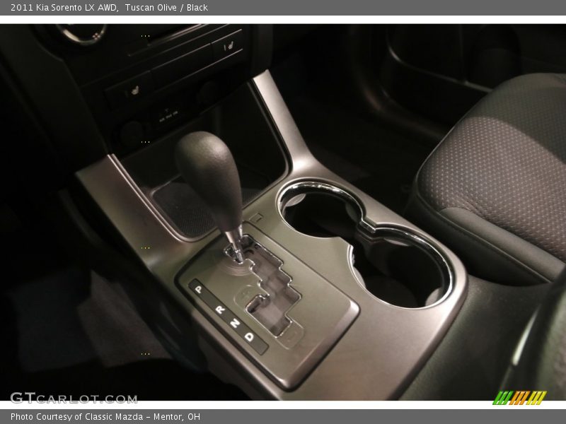 Tuscan Olive / Black 2011 Kia Sorento LX AWD