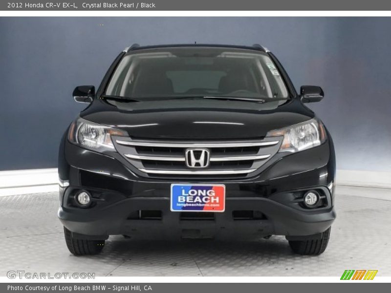 Crystal Black Pearl / Black 2012 Honda CR-V EX-L