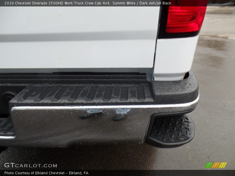 Summit White / Dark Ash/Jet Black 2019 Chevrolet Silverado 3500HD Work Truck Crew Cab 4x4