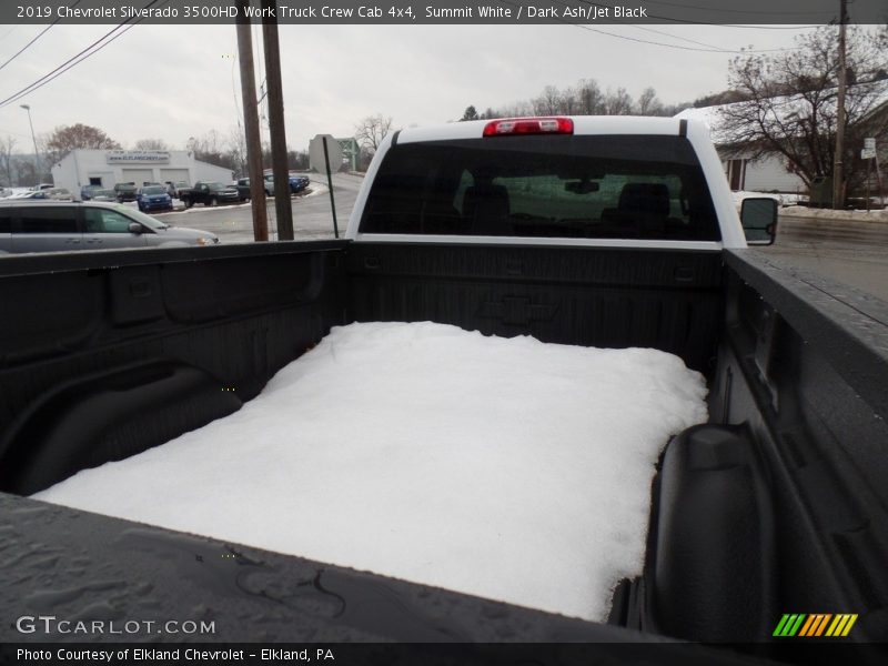 Summit White / Dark Ash/Jet Black 2019 Chevrolet Silverado 3500HD Work Truck Crew Cab 4x4