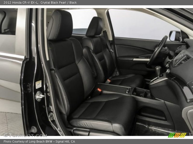 Crystal Black Pearl / Black 2012 Honda CR-V EX-L
