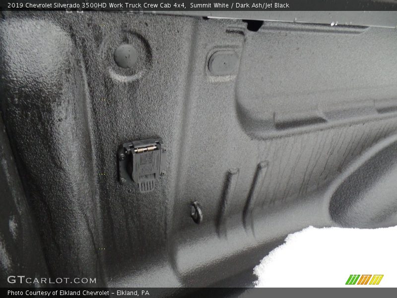 Summit White / Dark Ash/Jet Black 2019 Chevrolet Silverado 3500HD Work Truck Crew Cab 4x4