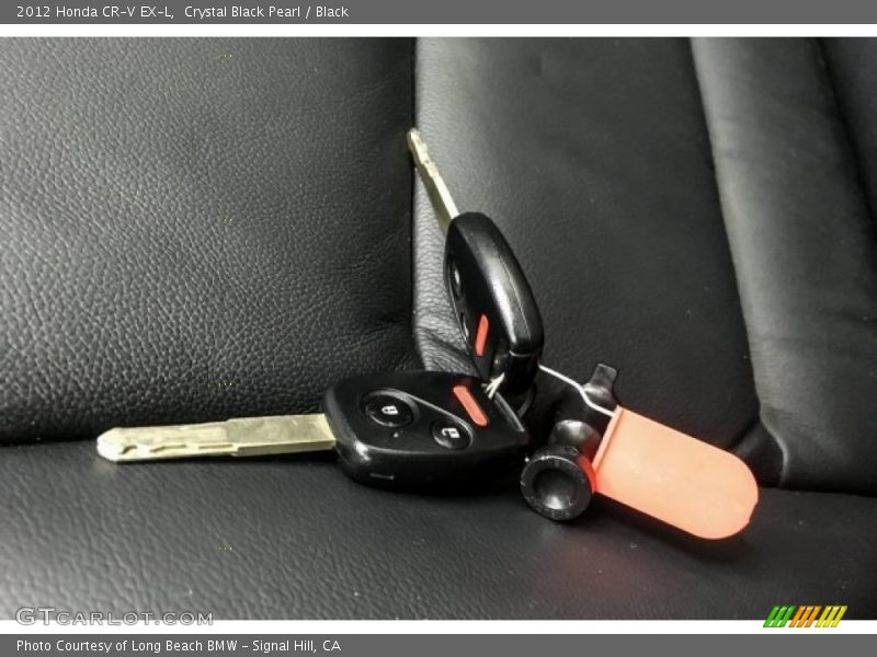 Crystal Black Pearl / Black 2012 Honda CR-V EX-L