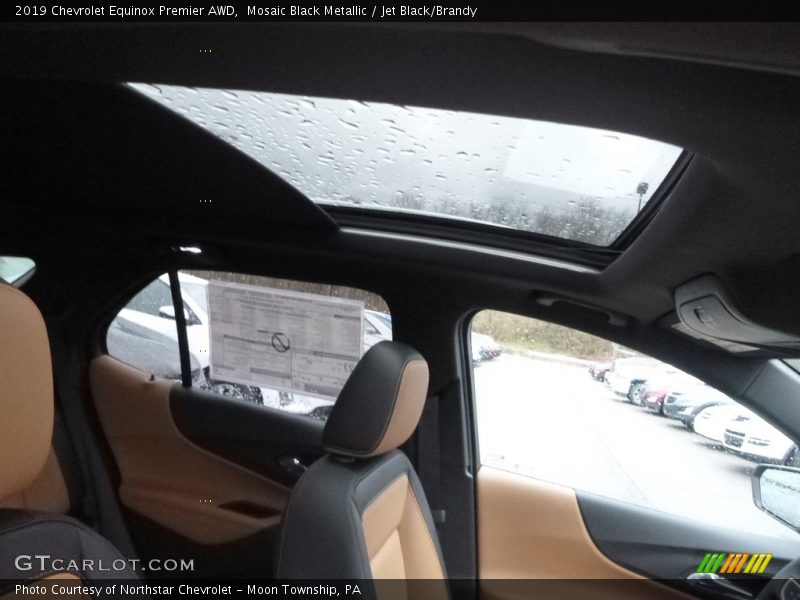 Mosaic Black Metallic / Jet Black/Brandy 2019 Chevrolet Equinox Premier AWD