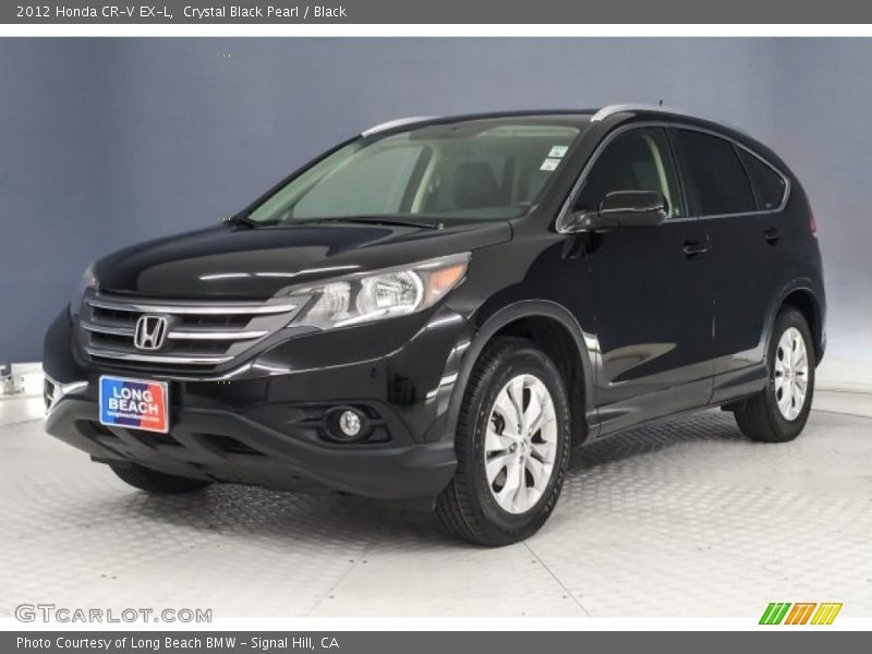 Crystal Black Pearl / Black 2012 Honda CR-V EX-L