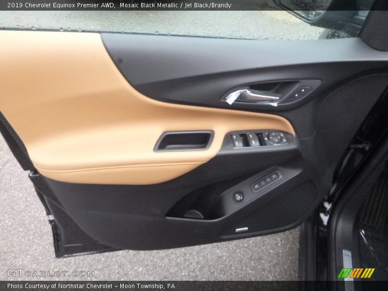 Mosaic Black Metallic / Jet Black/Brandy 2019 Chevrolet Equinox Premier AWD