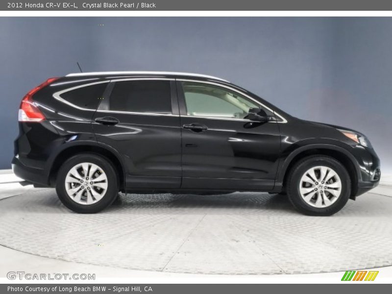 Crystal Black Pearl / Black 2012 Honda CR-V EX-L