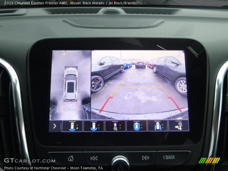 Mosaic Black Metallic / Jet Black/Brandy 2019 Chevrolet Equinox Premier AWD