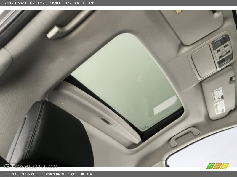 Crystal Black Pearl / Black 2012 Honda CR-V EX-L