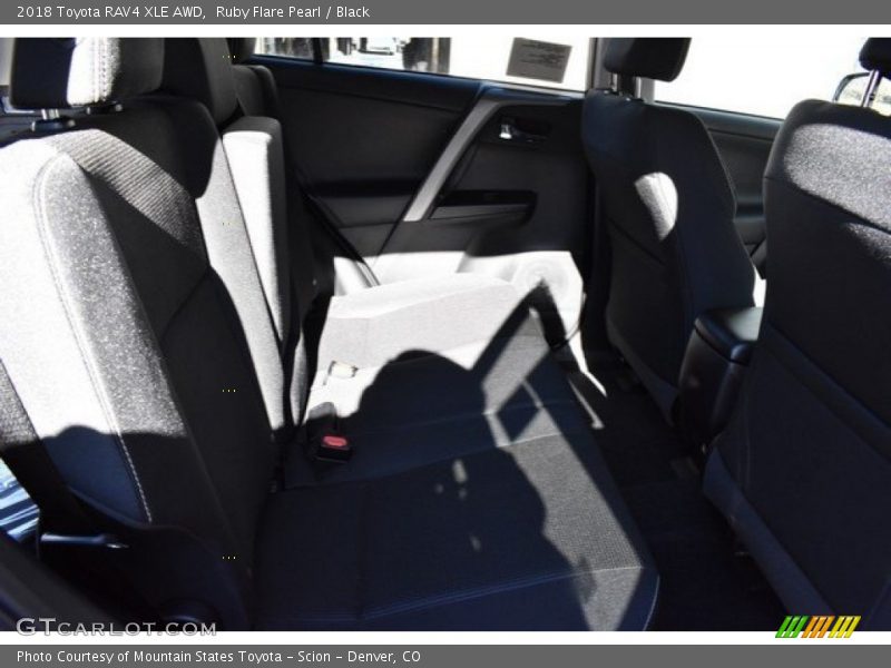 Ruby Flare Pearl / Black 2018 Toyota RAV4 XLE AWD