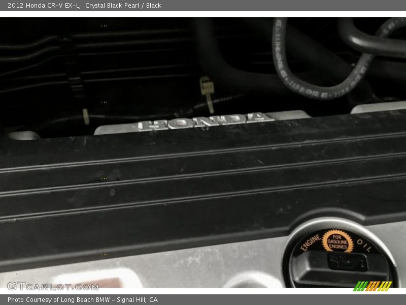 Crystal Black Pearl / Black 2012 Honda CR-V EX-L