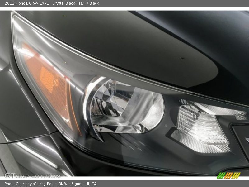 Crystal Black Pearl / Black 2012 Honda CR-V EX-L
