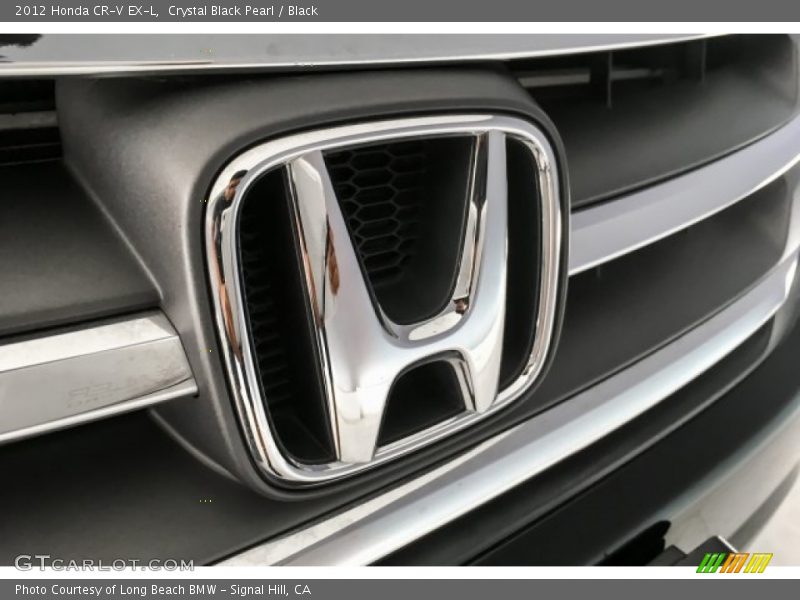 Crystal Black Pearl / Black 2012 Honda CR-V EX-L