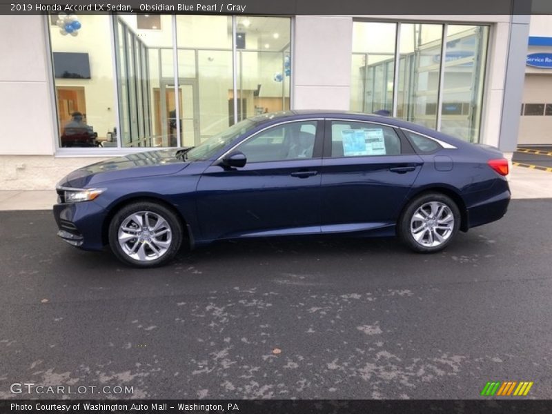  2019 Accord LX Sedan Obsidian Blue Pearl