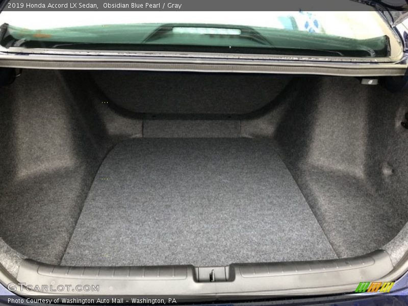  2019 Accord LX Sedan Trunk