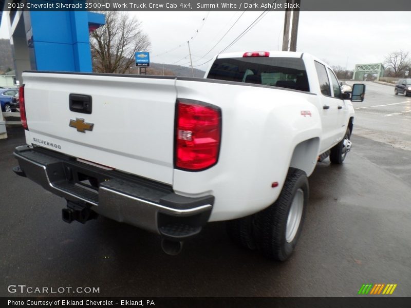 Summit White / Dark Ash/Jet Black 2019 Chevrolet Silverado 3500HD Work Truck Crew Cab 4x4