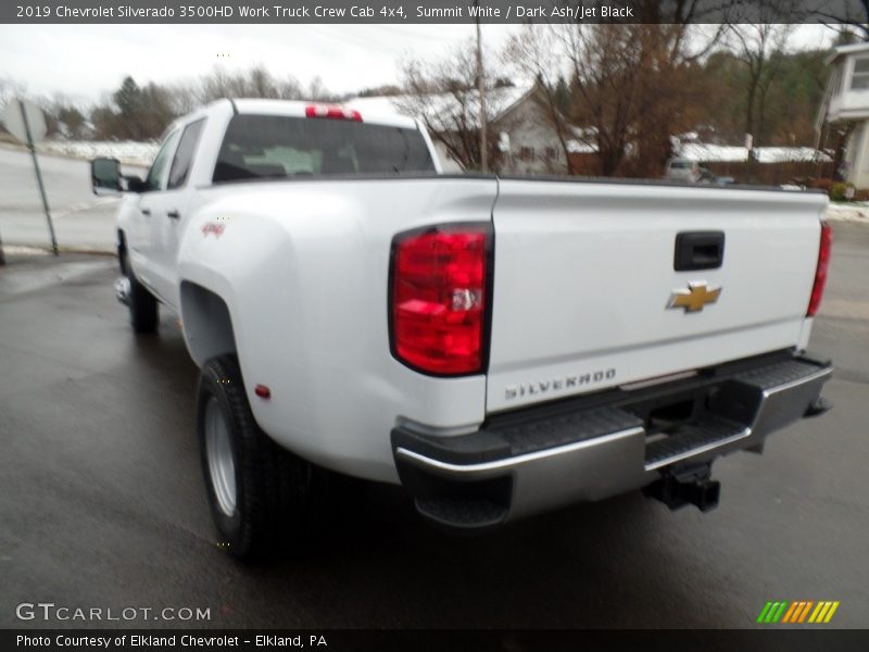 Summit White / Dark Ash/Jet Black 2019 Chevrolet Silverado 3500HD Work Truck Crew Cab 4x4