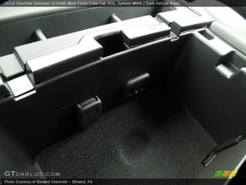 Summit White / Dark Ash/Jet Black 2019 Chevrolet Silverado 3500HD Work Truck Crew Cab 4x4