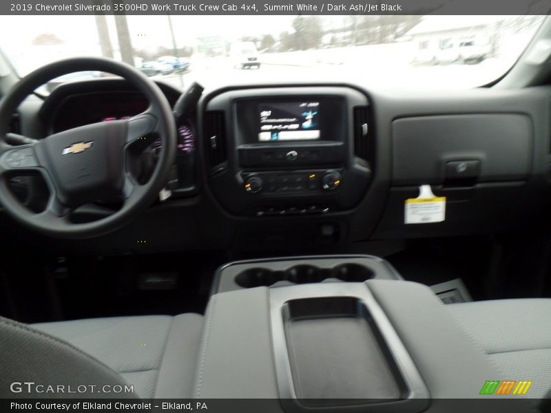 Summit White / Dark Ash/Jet Black 2019 Chevrolet Silverado 3500HD Work Truck Crew Cab 4x4