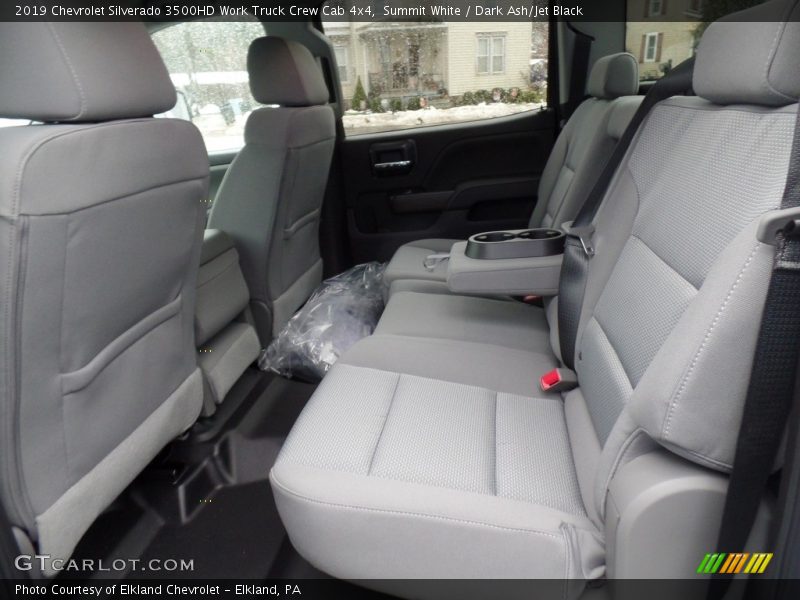 Summit White / Dark Ash/Jet Black 2019 Chevrolet Silverado 3500HD Work Truck Crew Cab 4x4