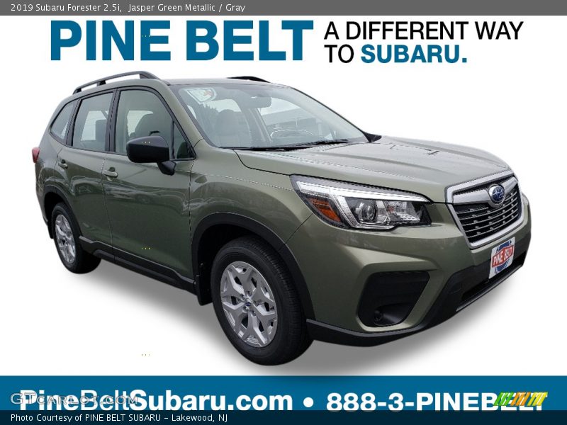 Jasper Green Metallic / Gray 2019 Subaru Forester 2.5i