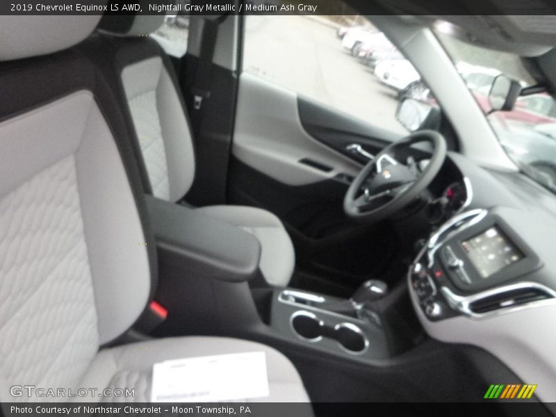 Nightfall Gray Metallic / Medium Ash Gray 2019 Chevrolet Equinox LS AWD