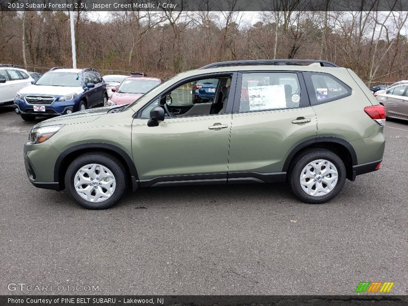 Jasper Green Metallic / Gray 2019 Subaru Forester 2.5i