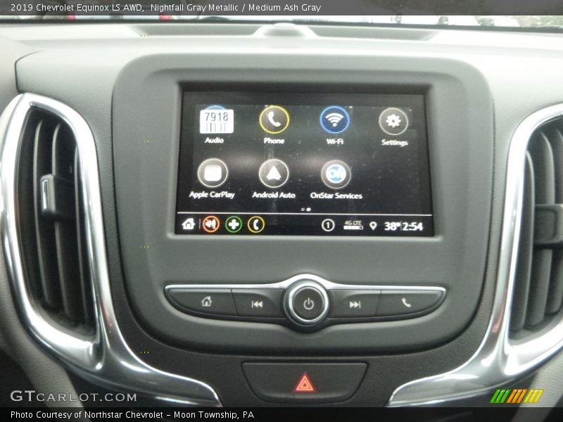Nightfall Gray Metallic / Medium Ash Gray 2019 Chevrolet Equinox LS AWD