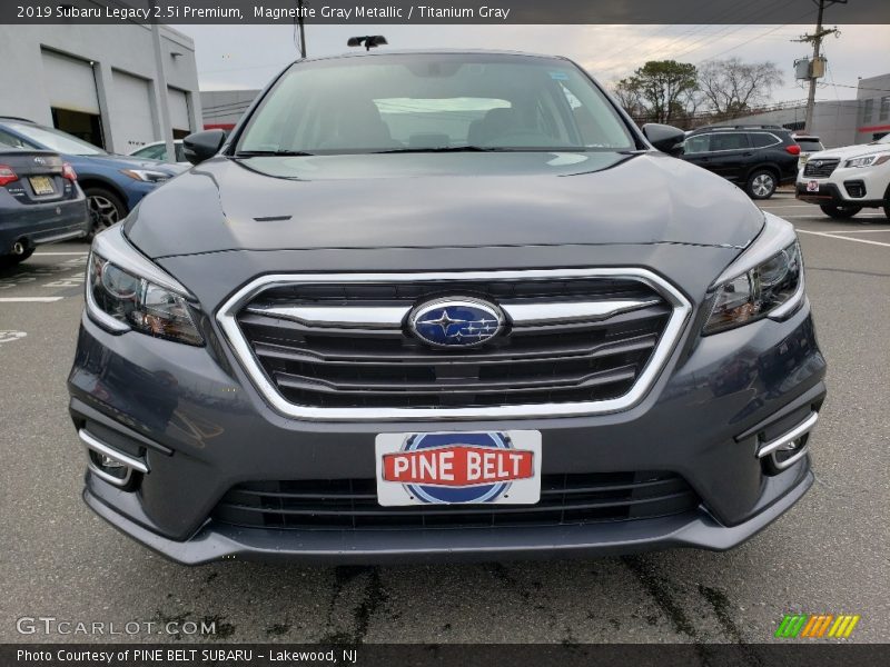 Magnetite Gray Metallic / Titanium Gray 2019 Subaru Legacy 2.5i Premium