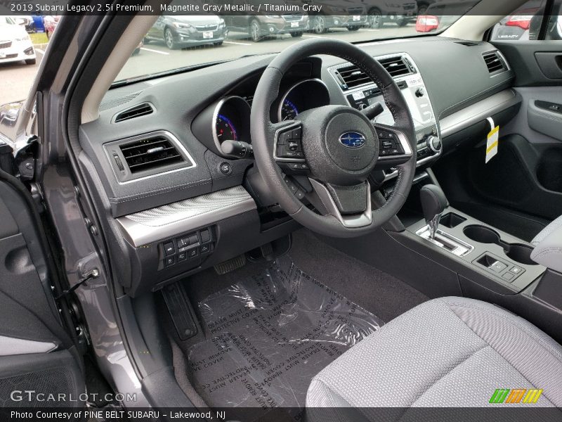 Magnetite Gray Metallic / Titanium Gray 2019 Subaru Legacy 2.5i Premium