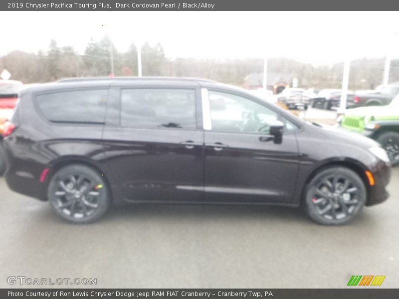Dark Cordovan Pearl / Black/Alloy 2019 Chrysler Pacifica Touring Plus
