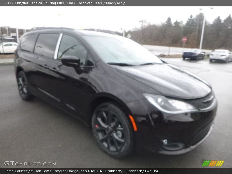 Dark Cordovan Pearl / Black/Alloy 2019 Chrysler Pacifica Touring Plus