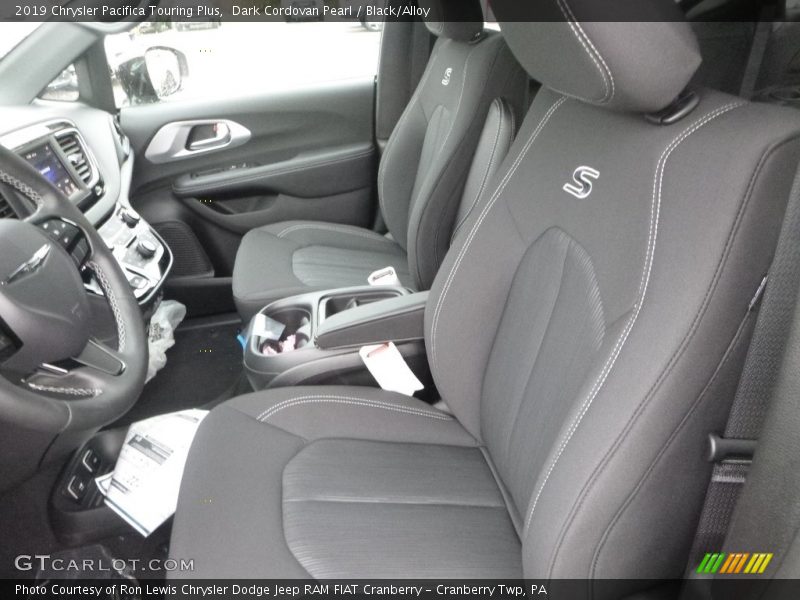 Dark Cordovan Pearl / Black/Alloy 2019 Chrysler Pacifica Touring Plus