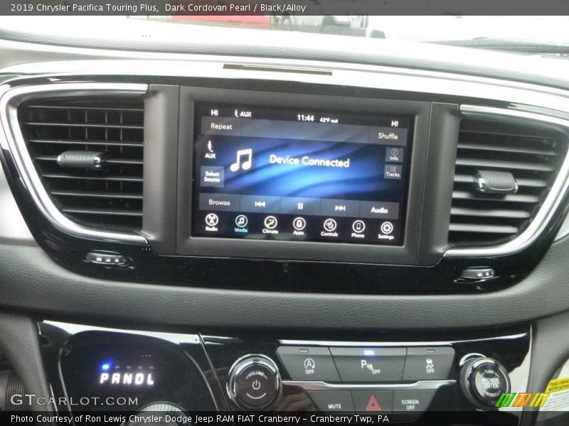 Dark Cordovan Pearl / Black/Alloy 2019 Chrysler Pacifica Touring Plus