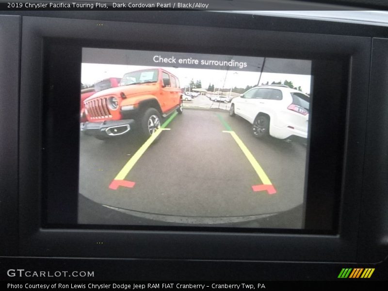 Dark Cordovan Pearl / Black/Alloy 2019 Chrysler Pacifica Touring Plus