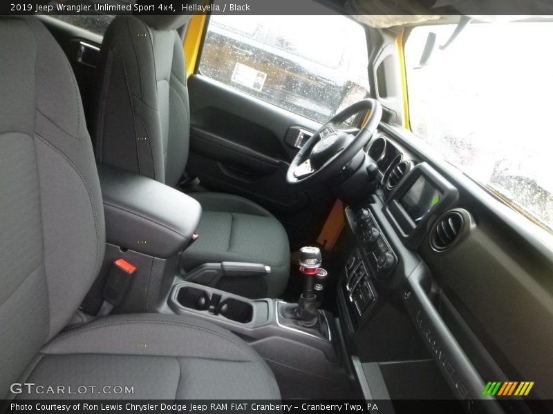 Hellayella / Black 2019 Jeep Wrangler Unlimited Sport 4x4