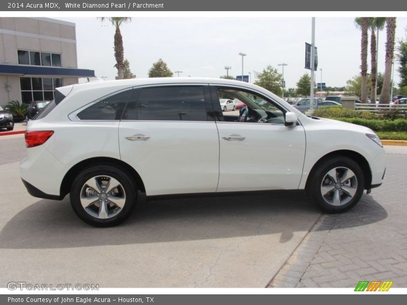 White Diamond Pearl / Parchment 2014 Acura MDX