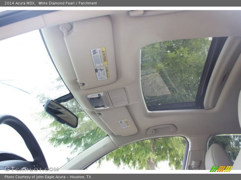 White Diamond Pearl / Parchment 2014 Acura MDX
