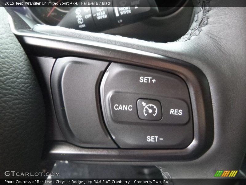 Hellayella / Black 2019 Jeep Wrangler Unlimited Sport 4x4