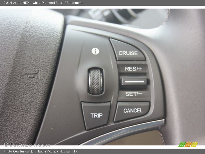 White Diamond Pearl / Parchment 2014 Acura MDX