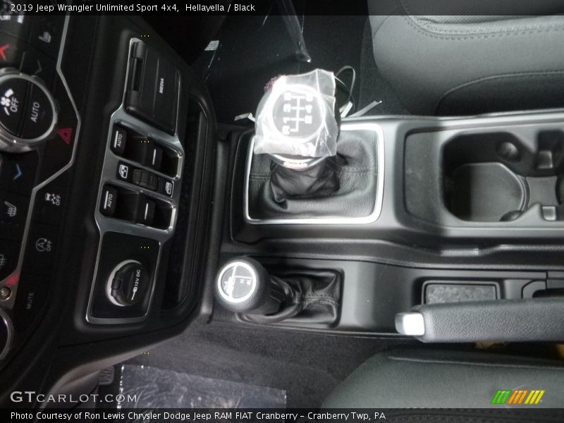 Hellayella / Black 2019 Jeep Wrangler Unlimited Sport 4x4