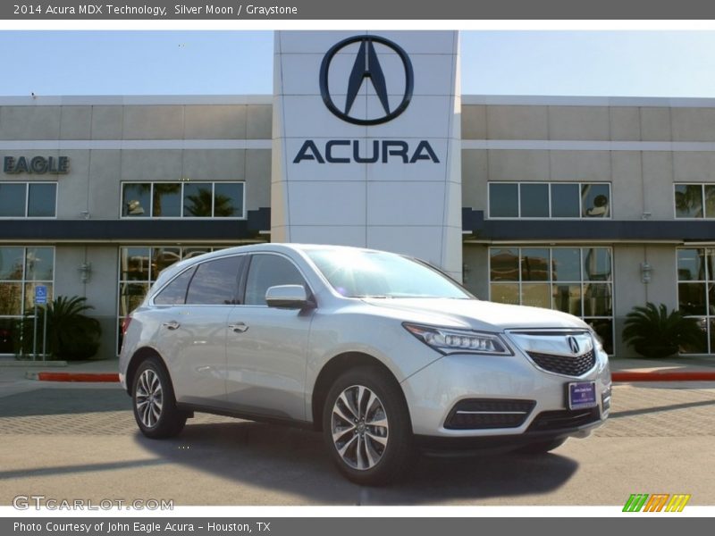 Silver Moon / Graystone 2014 Acura MDX Technology