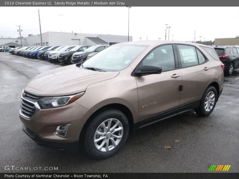 Sandy Ridge Metallic / Medium Ash Gray 2019 Chevrolet Equinox LS