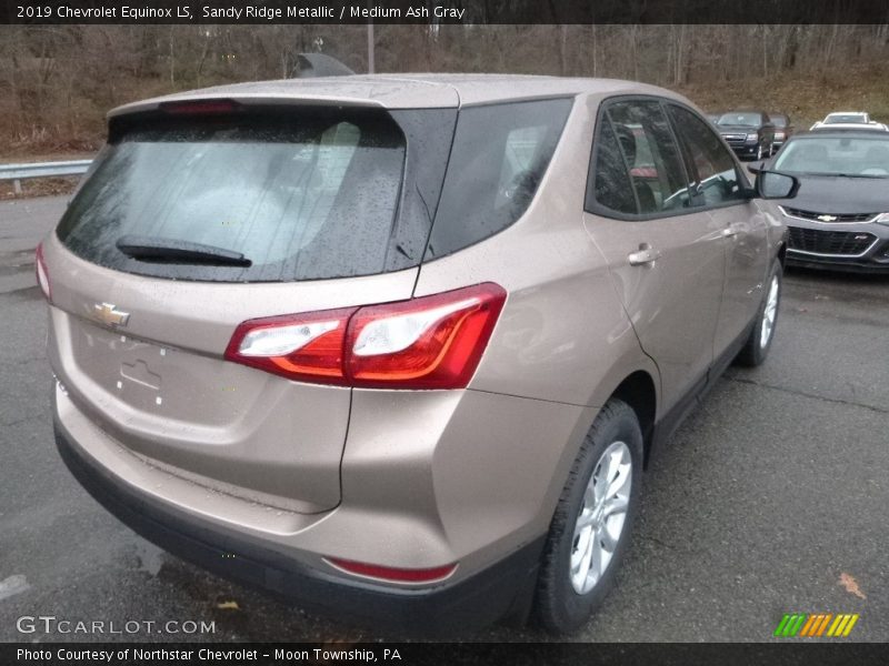 Sandy Ridge Metallic / Medium Ash Gray 2019 Chevrolet Equinox LS