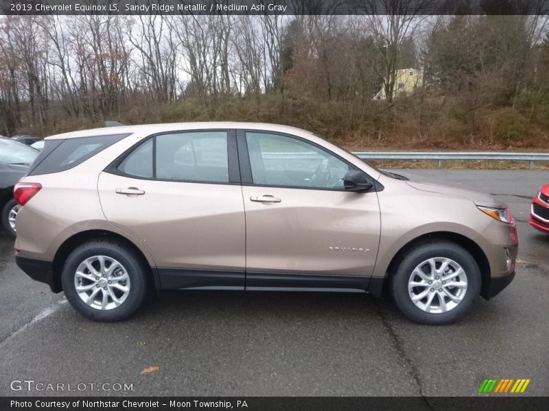 Sandy Ridge Metallic / Medium Ash Gray 2019 Chevrolet Equinox LS