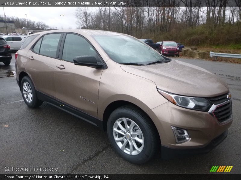 Sandy Ridge Metallic / Medium Ash Gray 2019 Chevrolet Equinox LS