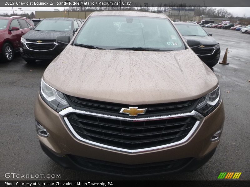 Sandy Ridge Metallic / Medium Ash Gray 2019 Chevrolet Equinox LS