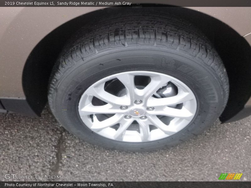 Sandy Ridge Metallic / Medium Ash Gray 2019 Chevrolet Equinox LS