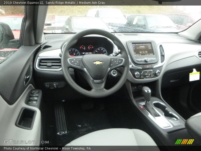 Sandy Ridge Metallic / Medium Ash Gray 2019 Chevrolet Equinox LS