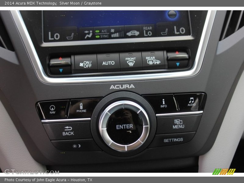 Silver Moon / Graystone 2014 Acura MDX Technology